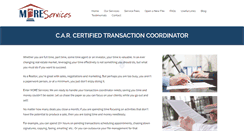 Desktop Screenshot of moreservices.net
